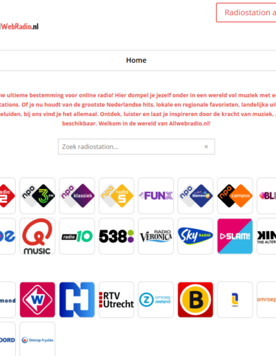 allwebradio.nl