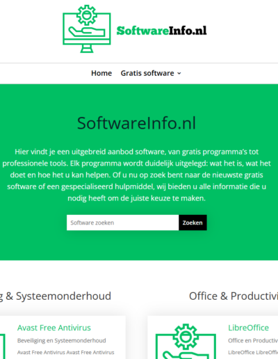 softwareinfo.nl