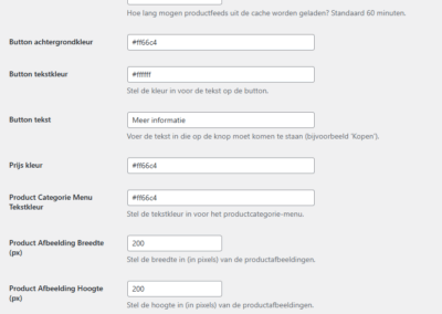 Affiliate feed manager V2